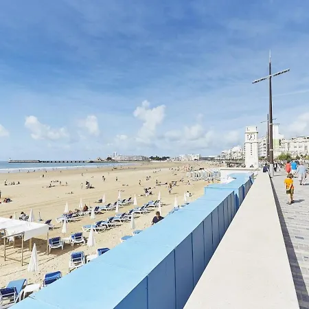 T2 Agreable Aux Sables - Face Mer, Proche & Commerces, Balcon, Animal Admis - Fr-1-92-629 Apartament