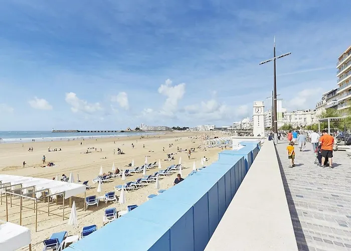 T2 Agreable Aux Sables - Face Mer, Proche & Commerces, Balcon, Animal Admis - Fr-1-92-629 Apartamento