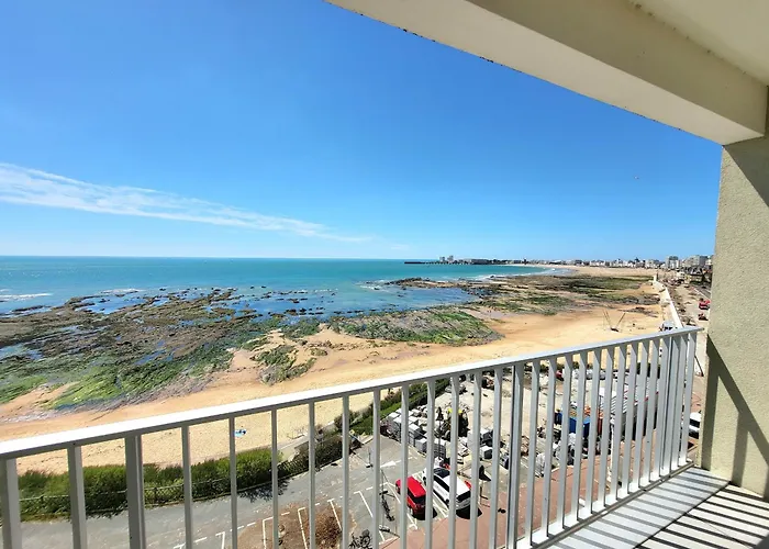 Apartamento T2 Agreable Aux Sables - Face Mer, Proche & Commerces, Balcon, Animal Admis - Fr-1-92-629